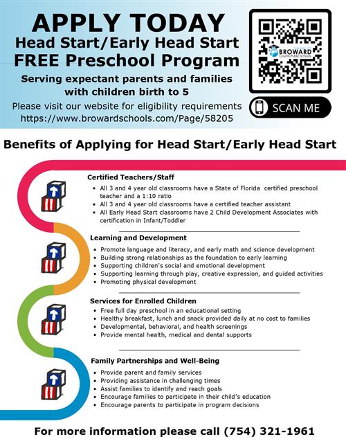 Apply Now: Head Start/ Early Head Start